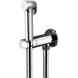 SAPHO - Podomietková batéria s bidetovou spŕškou, guľatá, progresívna kartuša, chróm DB700 vyobraziť