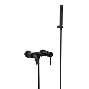 BESCO - Nástenná vaňová batéria ILLUSION s príslušenstvom - Farebnica - C31 čierna matná BABWISCZ vyobraziť