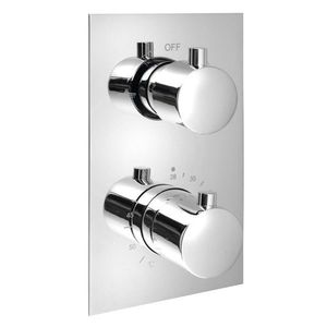 SAPHO - KIMURA Podomietková sprchová termostatická batéria, box, 2 výstupy, chróm KU382 vyobraziť