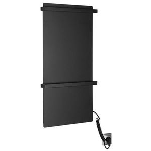 SAPHO - ELMIS elektrický sušiak uterákov 400x800 120 W, hliník, čierny mat EB430 vyobraziť
