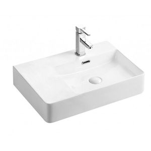 HOPA - Umývadlo piena - nástenné aj na dosku 60, 5 × 43 × 12, 5 cm - Umývadielko prevedenie - Pravé OLKLT2223R vyobraziť