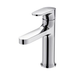 CERSANIT - Stojanková umývadlová batéria INVERTO, páková, chróm + čierna páčka S951-300 vyobraziť