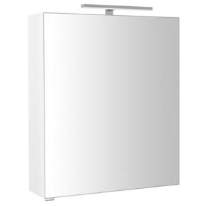 SAPHO - RIWA galérka s LED osvetlením, 60x70x17cm, biela lesk RIW060-0030 vyobraziť