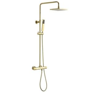 SAPHO - Sprchový stĺp s termostatickou batériou, zlato SZ139 vyobraziť