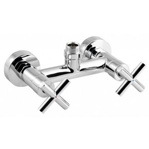 SAPHO - AXIA nástenná sprchová batéria k sprchovému stĺpu 990E, chróm 586R vyobraziť