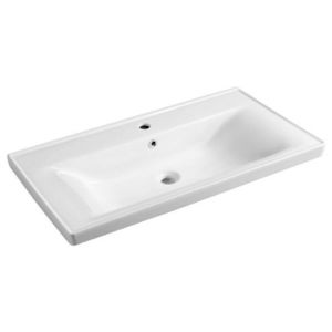 AQUALINE - SAVA 90 keramické umývadlo nábytkové 90x46cm, biela 2090 vyobraziť