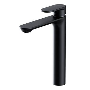 CERSANIT - Vysoká stojanová umývadlová batéria CREA, čierna S951-332 vyobraziť