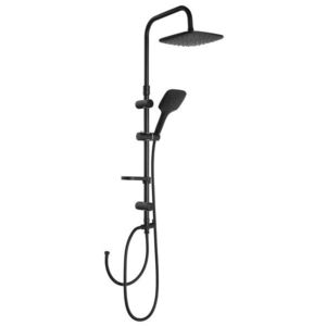 AQUALINE - KERA sprchový stĺp s pripojením na batériu, čierna mat SL435 vyobraziť