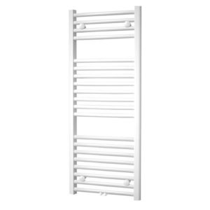 Mereo Vykurovací rebrík, rovný, 600x1330 mm, biely, stredové pripojenie MT12S vyobraziť