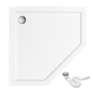 REA - Päťuholníková sprchová vanička Diamond 90x90 biela REA-K6522 vyobraziť