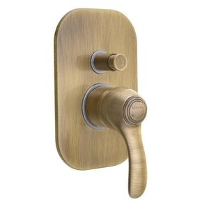 SAPHO - KIRKÉ podomietková sprchová batéria, 2 výstupy, bronz (KI42B) 2. jakost vyobraziť