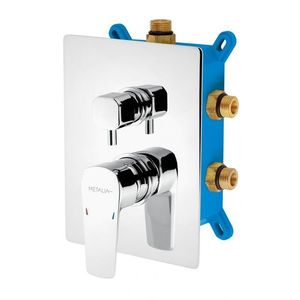 NOVASERVIS - Podomietková batéria s boxom 3 vývody, METALIA 58 BOX58051RX, 0 vyobraziť