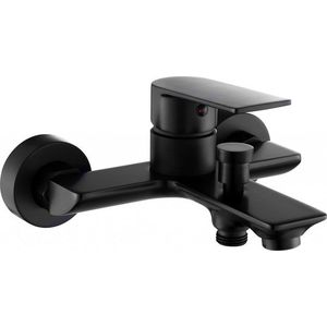 MEXEN - Nástenná vaňová batéria Alexa, čierna 71230-70 vyobraziť