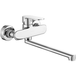 MEXEN - Nástenná umývadlová batéria Milo, chróm 71335-00 vyobraziť