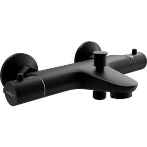 MEXEN - Termostatická vaňová batéria Nox, čierna 77350-70 vyobraziť