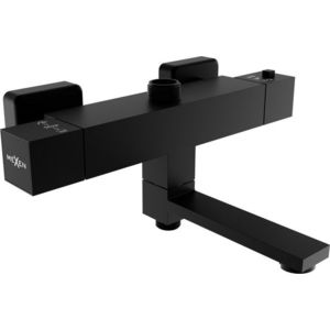 MEXEN - Cube batéria termostatická vaňová/ sprchová čierna 77910-70 vyobraziť