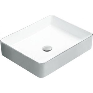 MEXEN - Estela umývadlo na dosku 50x40 cm biela / strieborná 22105052 vyobraziť