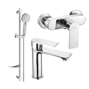 MEXEN/S - Royo DF40 Set umývadlové a sprchové batérie s príslušenstvom, chróm 72204DF40-00 vyobraziť