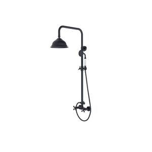 BESCO BESCO - Nástenný sprchový set RETRO čierna BABPRCZ vyobraziť