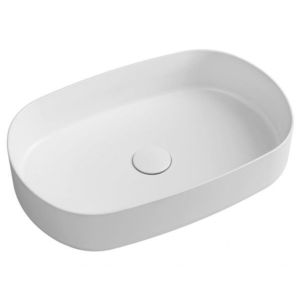 ISVEA - INFINITY OVAL keramické umývadlo na dosku, 55x36cm, biela matná 10NF65055-2L vyobraziť