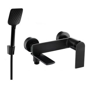 MEXEN/S - Zero SET vaňová batéria s príslušenstvom R62, čierna 7113R62-70 vyobraziť