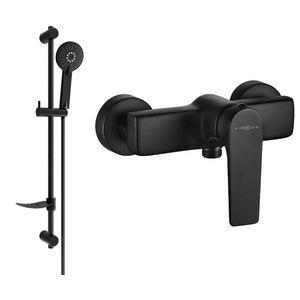 MEXEN/S - Lynx DF40 sprchová batéria s príslušenstvom, čierna 74594DF40-70 vyobraziť