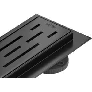 MEXEN/S - Flat M01 odtokový žľab 90 cm čierny 1720090-15 vyobraziť