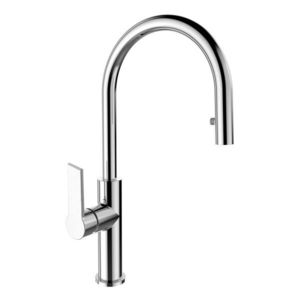 MEREO Mereo Drezová stojánková batéria, Dita, s výsuvnou sprchou, chróm CBE20104D vyobraziť