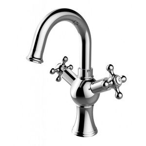 BESCO - Stojanková umývadlová batéria RETRO II Chróm BABURIICH vyobraziť