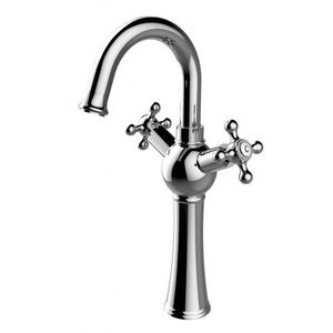 BESCO - Vysoká stojanková umývadlová batéria RETRO I Chróm BABURICH vyobraziť