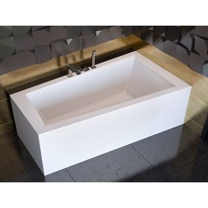 BESCO - Asymetrická vaňa INTIMA - Nožičky k vani - S nožičkami, Rozmer vane - 160 × 90 cm, Spôsob prevedenia - Pravé VANINTI16P+OLVPINOZSTELI vyobraziť