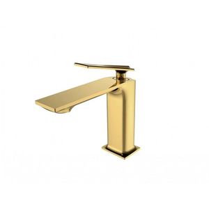 BESCO - Stojanková umývadlová batéria ASPIRA II zlatá BABUAIIZL vyobraziť
