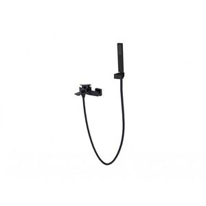 BESCO - Nástenná vaňová batéria ASPIRA čierna s príslušenstvom BABWASCZ vyobraziť