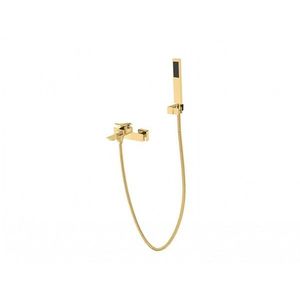 BESCO - Nástenná vaňová batéria ASPIRA zlatá s príslušenstvom BABWASZL vyobraziť