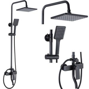 REA - Sprchový stĺp Hass čierny REA-B9968 vyobraziť