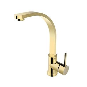 BESCO - Vysoká stojanková umývadlová batéria DECCO I Zlatá BABUDIZL vyobraziť