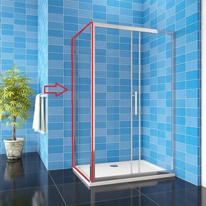 H K - FORTE F1 80 pevná bočná stena do kombinácie s dverami, 78-80 x 190 cm SE-FORTEF180 vyobraziť