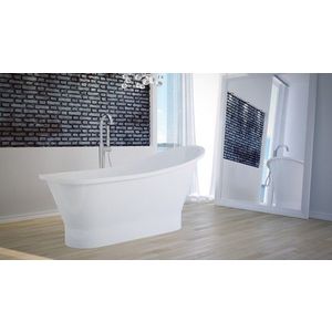 BESCO - Voľne stojaca vaňa GLORIA (PAOLA) - Farba - Biela, Rozmer vane - 150 × 70 cm VANPAO15W vyobraziť