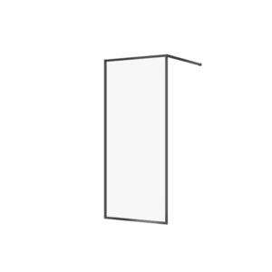 CERSANIT - Sprchovací kút WALK-IN LARGA ČIERNE 90X200 TRANSPARENT SKLO S932-138 vyobraziť