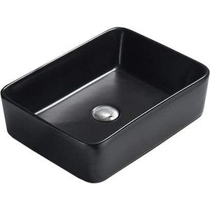 MEXEN - Umývadlo na dosku 48 x 37 cm čierna mat 21314885 vyobraziť