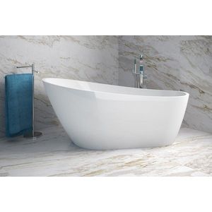 BESCO - Voľne stojaca vaňa MELODY - Farba - Biela, Rozmer vane - 170 × 80 cm VANMELODY170 vyobraziť