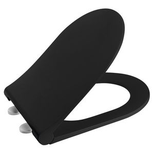 SAPHO - WC sedátko, SLIM, Soft Close, čierna mat 100787-110 vyobraziť