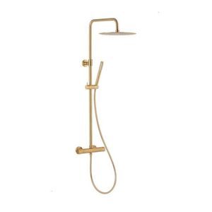 KFA KFA - MOZA PREMIUM termostatický sprchový set, kartáčované zlato 5736-920-31 vyobraziť