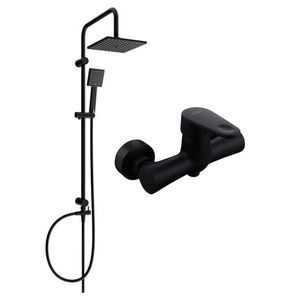 MEXEN/S - Tord sprchový stĺp vrátane sprchovej batérie Kama, čierna 72540200-70 vyobraziť