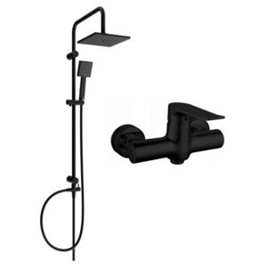 MEXEN/S - Tord sprchový stĺp vrátane sprchovej batérie Pecos, čierna 72740200-70 vyobraziť