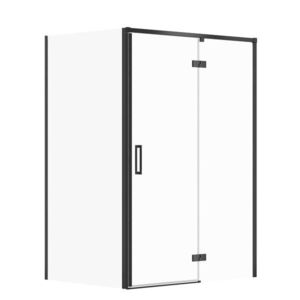 CERSANIT/S - Sprchovací kút LARGA 120x80 čierny, pravý, číre sklo S932-126/80 vyobraziť