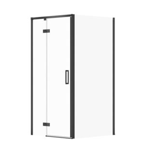 CERSANIT/S - Sprchovací kút LARGA 80x80 čierny, ľavý, číre sklo S932-127/80 vyobraziť