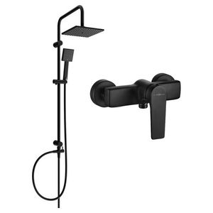 MEXEN/S - Tord sprchový stĺp vrátane sprchovej batérie Lynx, čierna 745940200-70 vyobraziť