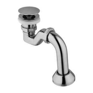 BESCO - Vaňový sifón bez prepadu Click-Clack - Farba - Zlatá VANOKKZLO vyobraziť