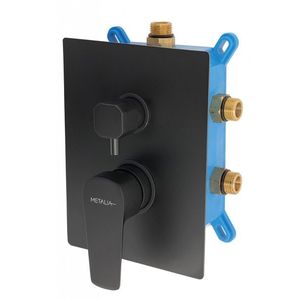 NOVASERVIS - Podomietková batéria s boxom 3 vývody, METALIA 58 BOX58051RX, 5 vyobraziť